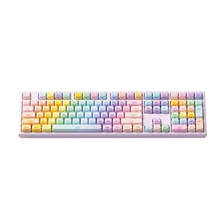 AKKO MONSGEEK MG108B Colorful Cats RGB Kablosuz Hotswap Mekanik Gaming Klavye