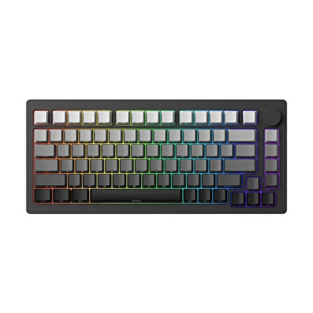 AKKO MONSGEEK M1 V5-SP VIA Black Gradiant RGB Kablosuz Hotswap Mekanik Gaming Klavye