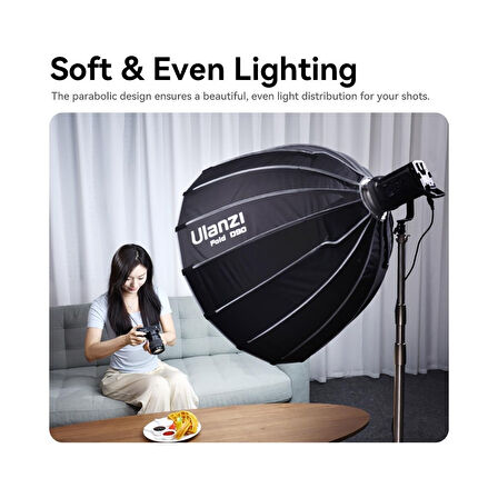 Ulanzi 90 cm Bowens Mount Parabolic Softbox L055