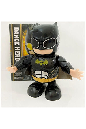 Oyuncak Batman Dans Eden Robot Sesli Işıklı Hareketli Pilli Oyuncak Robot Batman