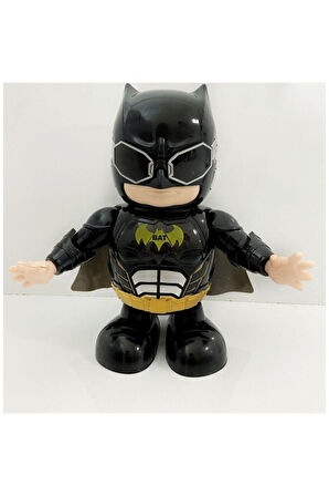 Oyuncak Batman Dans Eden Robot Sesli Işıklı Hareketli Pilli Oyuncak Robot Batman