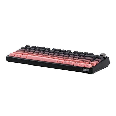EPOMAKER HE75 Tri Mechanical Black Pink Flamingo Switch RGB Kablosuz Hotswap Mekanik Gaming Klavye
