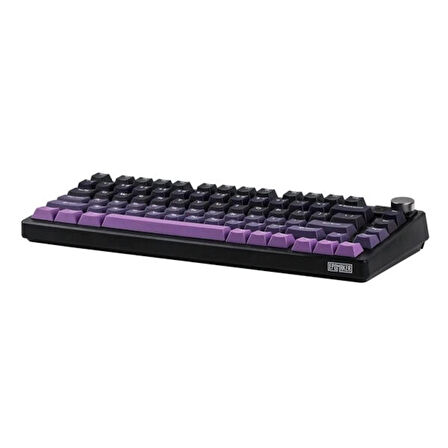 EPOMAKER HE75 Mag Black Purple Hall Effect Gateron Magnetic White Manyetik Switch RGB Kablosuz Hotswap Mekanik Gaming Klavye