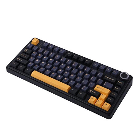 AULA F75 Siyah LEOBOG Icevein Switch RGB Kablosuz Hotswap Mekanik Gaming Klavye