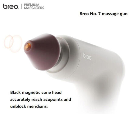 Breo Massage Gun M0220 - Isı Terapili, Fırçasız Motorlu ve Taşınabilir Derin Doku Masaj Tabancası