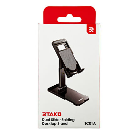 Rtako TC01A Katlanabilir Çift Ayarlı Masaüstü Standı