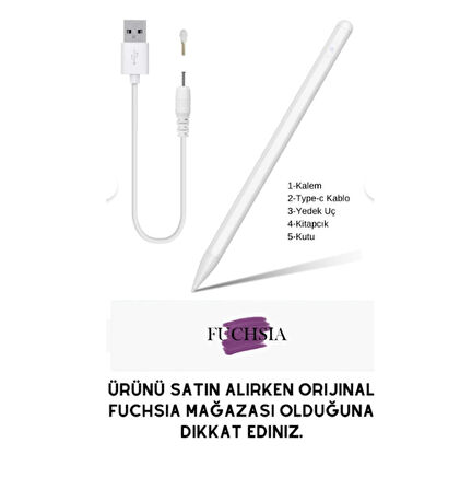 iPad A16 11. Nesil A16 2025 Uyumlu Tri Folding Tablet Kılıfı + Avuç İçi Algılamayan Tablet Kalemi