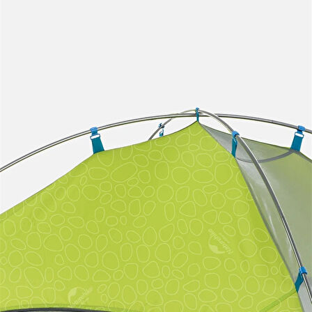 NATUREHIKE P-SERİSİ 3 KİŞİLİK KAMP ÇADIRI YEŞİL
