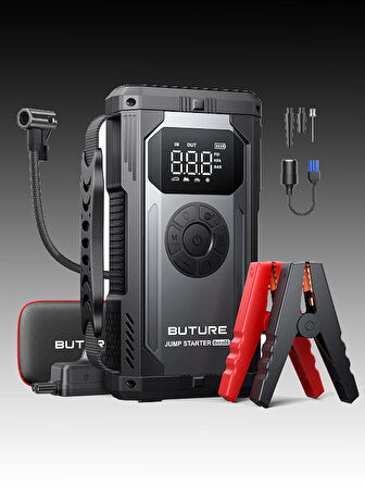 Buture Beta06 4000A 4 ın 1 23800mAh Taşınabilir Akü Takviye Kiti