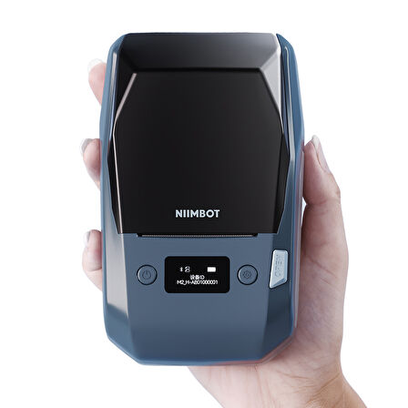 NIIMBOT M2 TAŞINABİLİR KABLOSUZ ETİKET YAZICI (Göl Mavisi)
