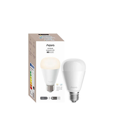 Aqara Akıllı Led Ampül (Cct, E27, 75W, 1100lm) T2 LB-L02E (Apple Home Destekli)