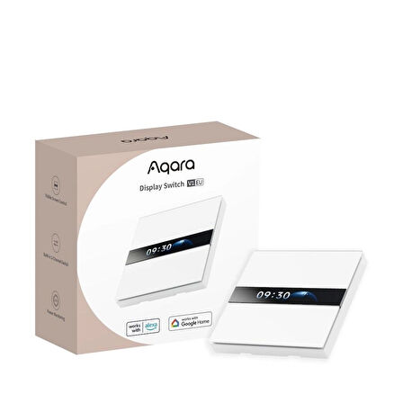 Aqara Ekranlı Kontrol Anahtarı V1 WS-K02D (Apple Home Destekli)