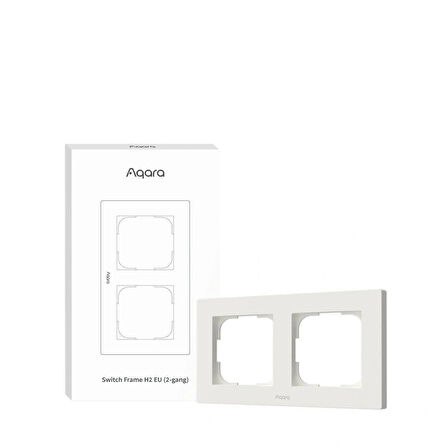 Aqara Anahtar Çerçevesi 2'li Beyaz FE-X01D-B