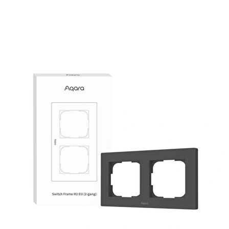 Aqara Anahtar Çerçevesi 2'li Gri FE-X01D-G