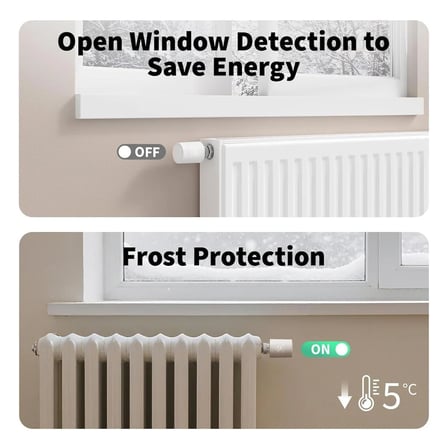 Aqara Akıllı Radyatör Termostatı W600 WT-A03D (Apple Home Destekli)