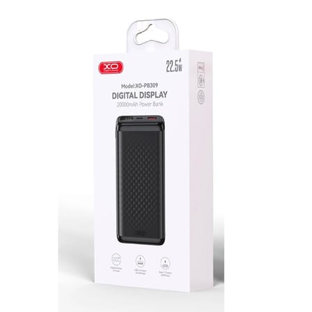 XO PB309 20000 mAh Dijital Göstergeli Taşınabilir Powerbank