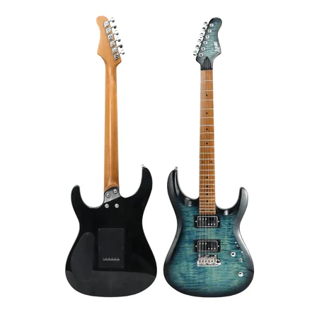 LUXARS S-G37-T SBL HH ELEKTRO GİTAR SPALTED BLUE