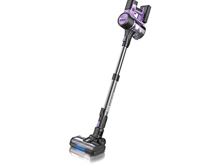 INSE S10P Cordless Vacuum Cleaner Şarjlı Dikey Süpürge Mor