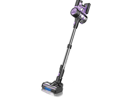 INSE S10X Cordless Vacuum Cleaner Şarjlı Dikey Süpürge Mor