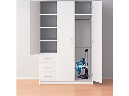 INSE S63 Cordless Vacuum Cleaner Şarjlı Dikey Süpürge Mavi
