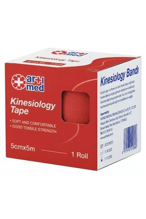 Artımed Kinesiology Tape 5 cm x 5 m Kırmızı Ağrı ve Kinesio Bandı