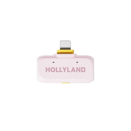 Hollyland LARK A1 Combo 2 Kişilik Kablosuz Mikrofon Sistemi - Pink