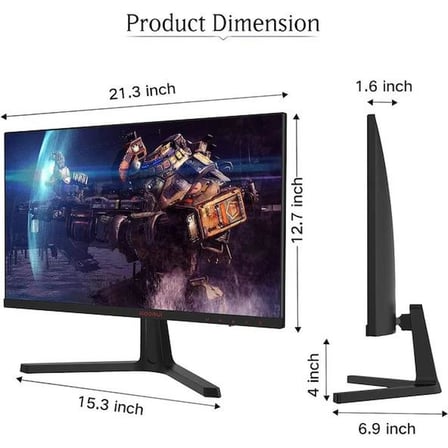 Koorui 24E4 24" 1 ms Full HD 165 Hz Oyuncu Monitörü Teşhir
