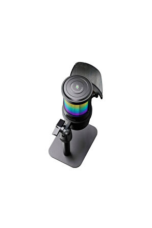 MC-PW13 RGB Led Condenser USB ASMR Stüdyo Mikrofonu
