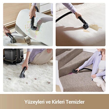 Dreame N10 Taşınabilir Halı Yıkama Makinesi Siyah