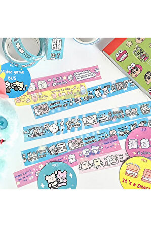 Talk to You Temalı Washi Bant • Sticky Note (GGK-PD020)