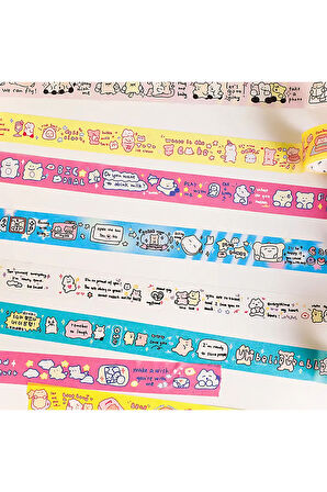 Talk to You Temalı Washi Bant • Sticky Note (GGK-PD020)