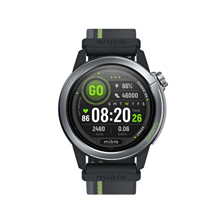 Mibro Watch GS Active 2 Koyu Gri (Distribütör Garantili)