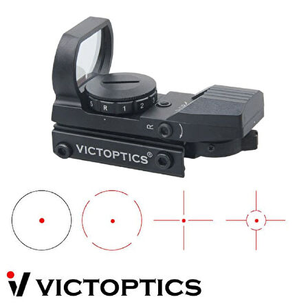 Victoptics Z1 1X23X34 Dovetail 11mm Red Dot Nişangah