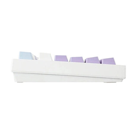 AJAZZ AK820 Pro White Purple Gift Switch RGB Kablosuz Hotswap Mekanik Gaming Klavye
