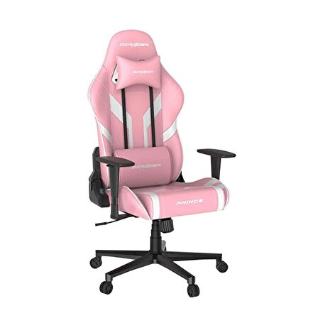 DXRacer Prince Serisi L Pembe Beyaz Oyuncu Koltuğu