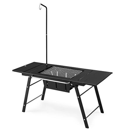 Naturehike IGT Multifunctional Travel Barbecue + Katlanabilir Masalı BLACK