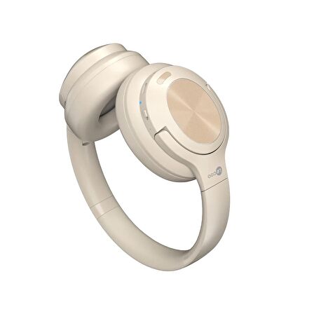 Lenovo Lecoo ES208 Bluetooth 5.3 Kablosuz Mikrofonlu Kulak Üstü Kulaklık Beyaz