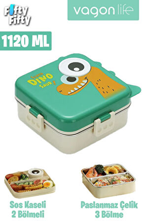 Tynimo Lunchbox Pembe 1000 ml