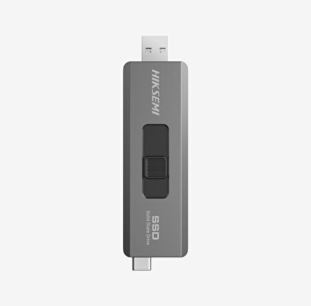 Hiksemi Swift S309C Taşınabilir SSD 1024 GB USB C + USB A Çıkışlı - PC/iOS(Type-C)/Android/Konsol Uyumlu - 530MB Okuma /450MB Yazma Hızı