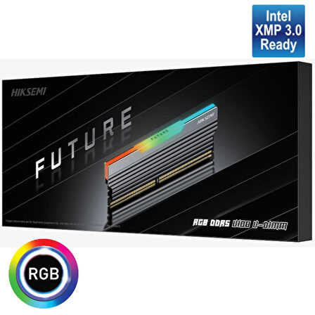 Hiksemi Future RGB 16GB DDR5 6400Mhz CL32 1.35V HSC516U64C4 16G Tek Modül Ram