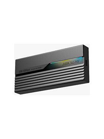 Hiksemi Mds4 Grey USB 4.0 Type-C  Rgb Lighting Support M.2 Nvme Protocol Up To 40GBPS Taşınabilir HDD Kutusu