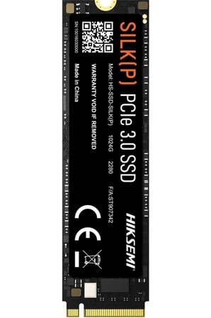 Hiksemi SILK(P) 1TB M.2 2280 PCIe 3.0 NVMe SSD 2450MB/s Okuma 2450MB/s Yazma
