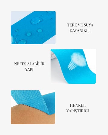 KİNEZYO BANT - MAVİ