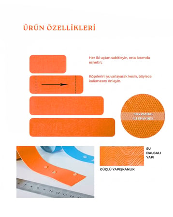  KİNEZYO BANT -TURUNCU