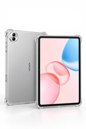 Honor Pad 10 12.1 İnç Şeffaf Antişok Tablet Kılıfı – Darbe Emici Köşe Korumalı Esnek Silikon Kılıf