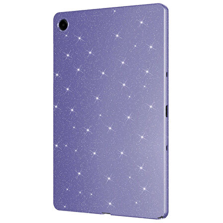 Galaxy Tab S9 FE Uyumlu 11 inç Fuchsia Işıltılı Tablet Kılıf