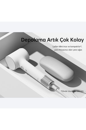 Laifen Swift Premium Saç Kurutma Makinesi-Golden White (Laifen Türkiye Garantili)
