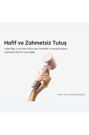 Laifen Mini Saç Kurutma Makinesi-Pembe (Laifen Türkiye Garantili)