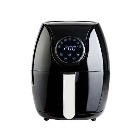 Qich 5 lt Yağsız Airfryer Siyah