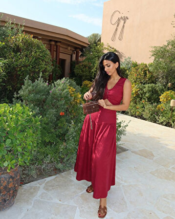 DÜĞME DETAYLI İKİLİ TAKIM